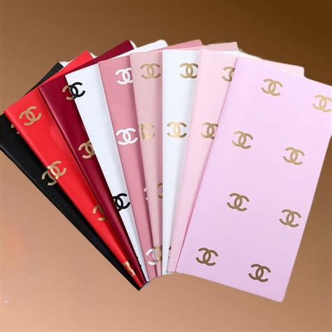 chanel wrapping paper for flowers|free chanel samples.